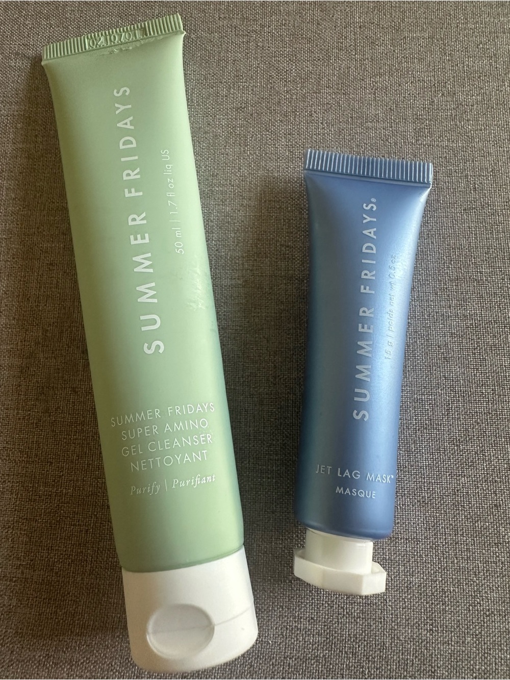 Summer Fridays Gel Cleanser + Jet Lag Mask Duo